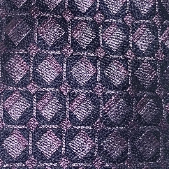 Privado silk purple tie N - Picture 3 of 3